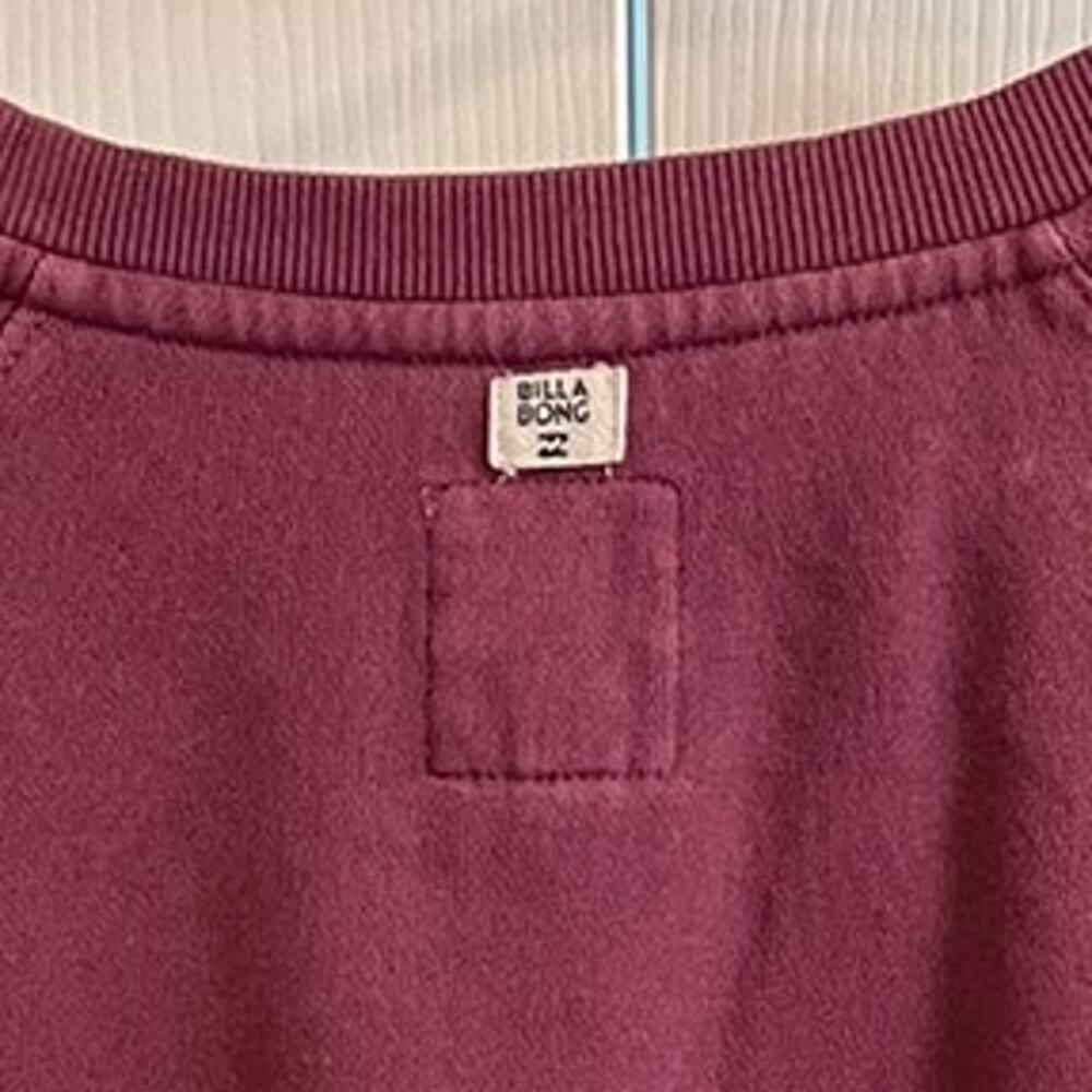 Billabong Women's Embroidered Sleeves Crewneck Sweatshirt Size L Pullover - Picture 5 of 9